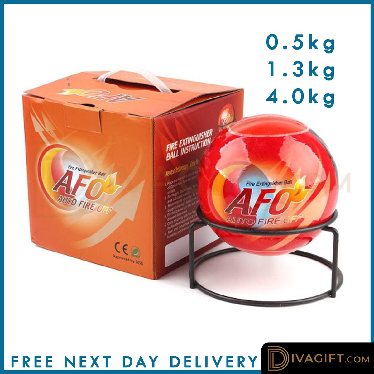 DivaGiftcom's tweet photo. Keep yourself safe whether at home or the office, with our #AFO #Fire Extinguisher Ball. This allows you to extinguish the fire without the need to be close to the fire scene, reducing the risk of injuries. For more details and to shop, visit https://t.co/Qj1CYNJmYx #DivaGroup https://t.co/RS3jtxWAHo