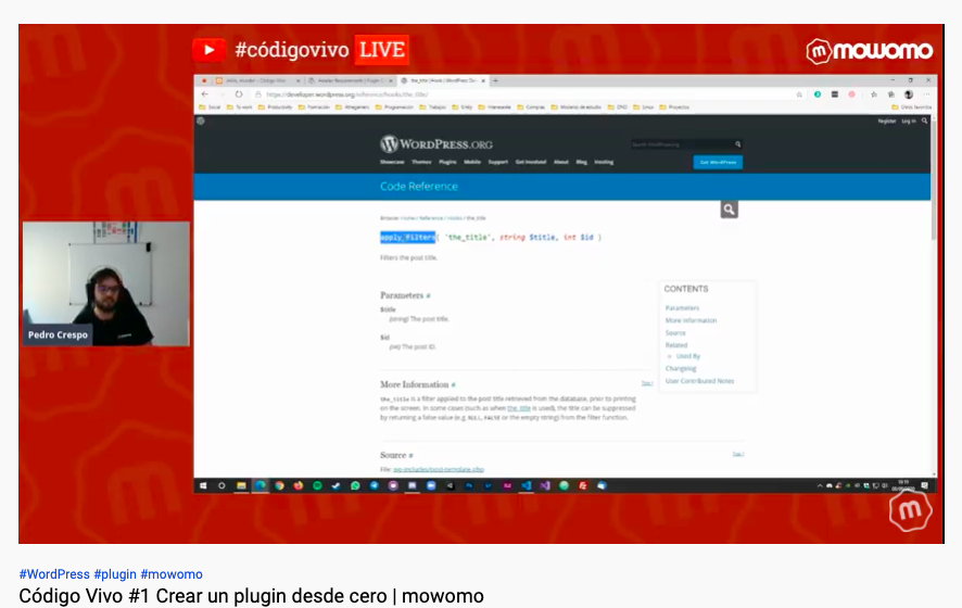 mowomoCom's tweet photo. Cositas interesantes las que nos está enseñando @Pedromcj95 en el primer #codigovivo en @mowomoCom
https://t.co/ee9h0Qcl73
#mowomo #plugin #plugindesdecero https://t.co/Q2W9uwU3qr
