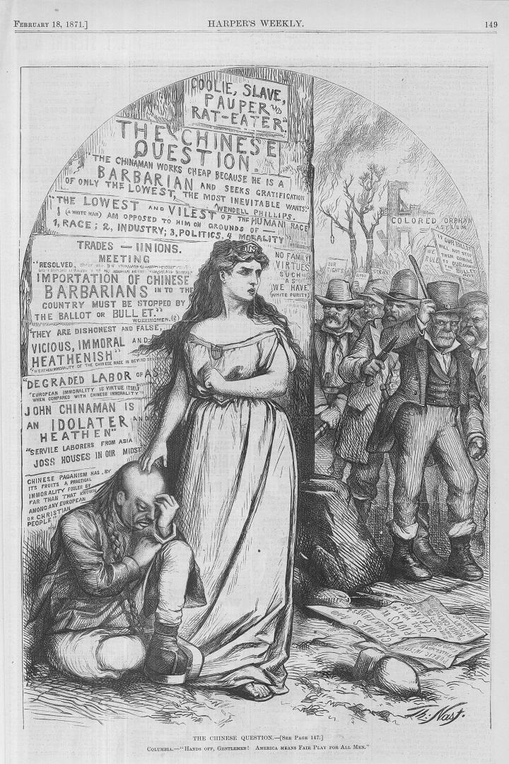 AND ALSO racist-ass immigration reform that explicitly excludes Asian immigration in the late 19th and early 20th centurieswhich has a massive impact on America's religious landscape #ScholarStrike