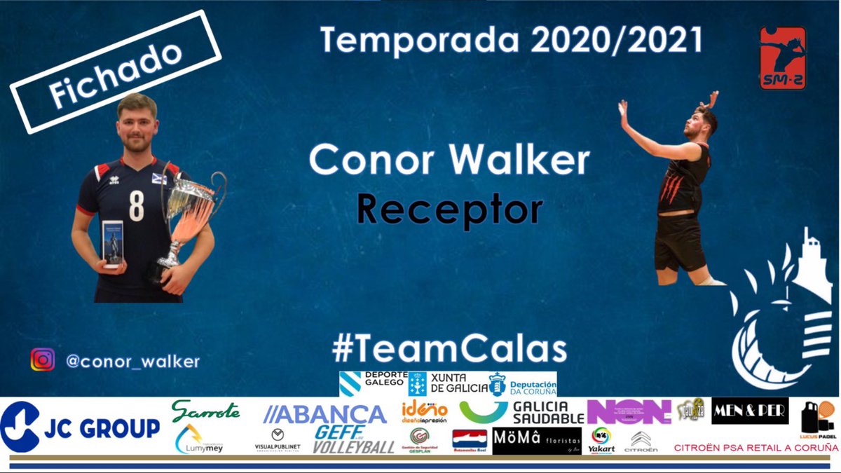cvcalasancias's tweet image. CONOR WALKER, jugador que ha disputado varios torneos internacionales con la selección escocesa llegando a ser galardonado como mejor jugador y máximo atacante en el último torneo, el jugador de más de 2 metros se incorporará al equipo en los próximos días. Bienvenido Conor!!!