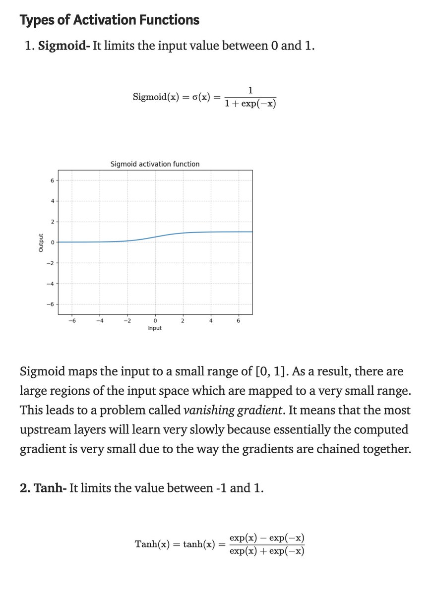 gp_pulipaka's tweet photo. Exploring Popular Activation Functions in Neural Networks. #BigData #Analytics #DataScience #AI #MachineLearning #IoT #IIoT #Python #RStats #Java #JavaScript #ReactJS #CloudComputing #Serverless #DataScientist #Linux #Programming #Coding #100DaysofCode 
https://t.co/uplq6tIkjU https://t.co/YjNcbfVbmK