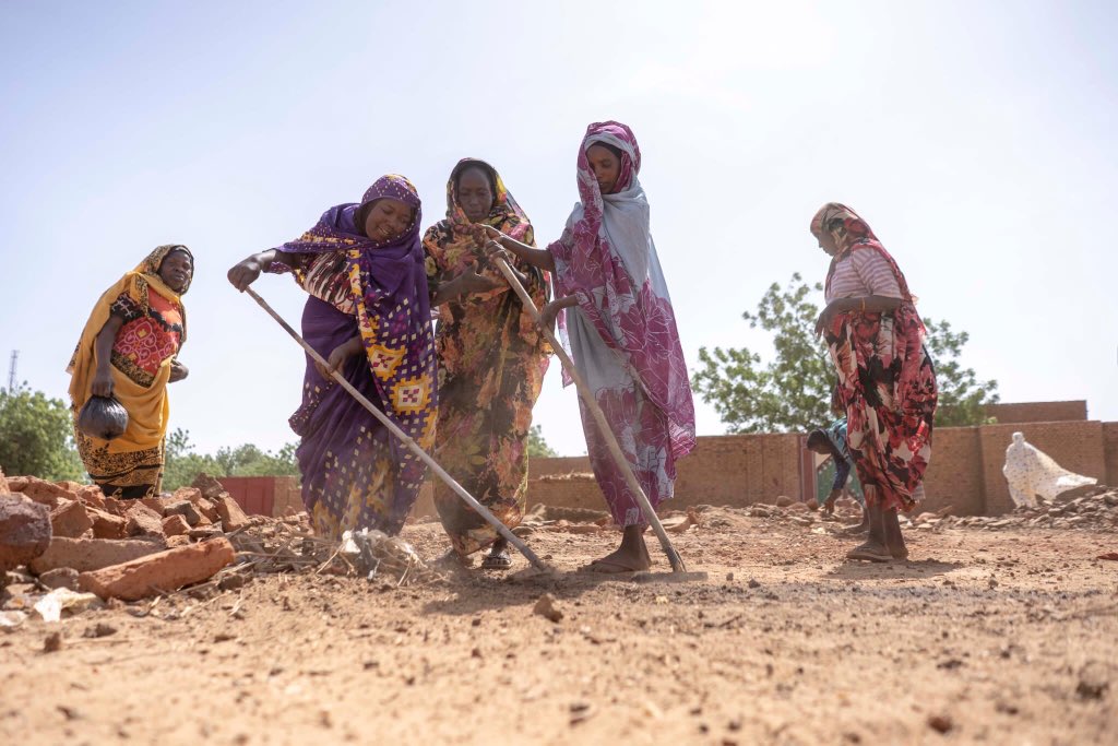 WFP_Sudan's tweet photo. In #Darfur, @WFP supports returnees, IDPs and host communities with food-for-asset and productive safety net programmes. Want to know what @unamidnews and @UNSudan are doing in #Darfur for sustainable solutions? 

Check out the new #SLFDataMapping 👉 https://t.co/eEQaQ9XIhf https://t.co/K3V14wB8k7