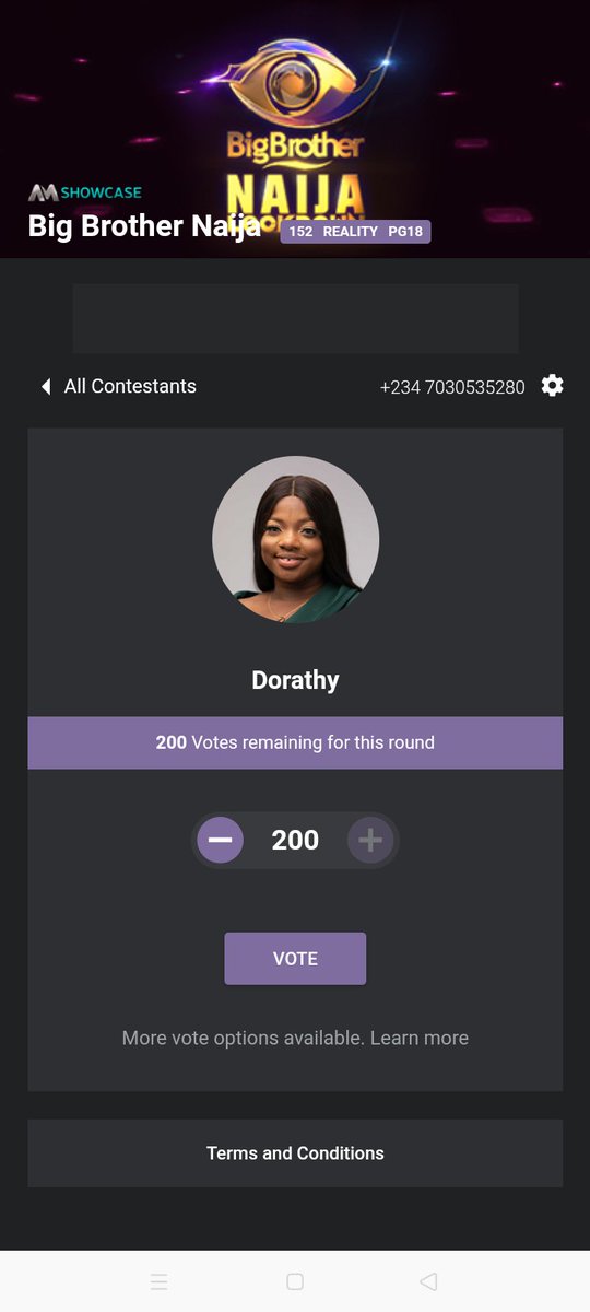 Let's vote and safe our Dorathy.
Dorathy must not go home.
I've done mine and doing more make sure you do yours.
@africamagictv 
@Thedorathybach 
@BBNaija 
@Tweet_Lord1