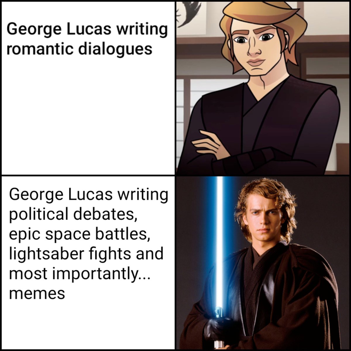 Prequel Memes On Twitter Virgin Fod Anakin Vs Chad Movie Anakin Https T Co 9b3yoefedd Https T Co Q6lt6kagmf Twitter Prequel Memes On Twitter Virgin Fod Anakin Vs Chad Movie Anakin Https T Co 9b3yoefedd Https T Co Q6lt6kagmf Twitter