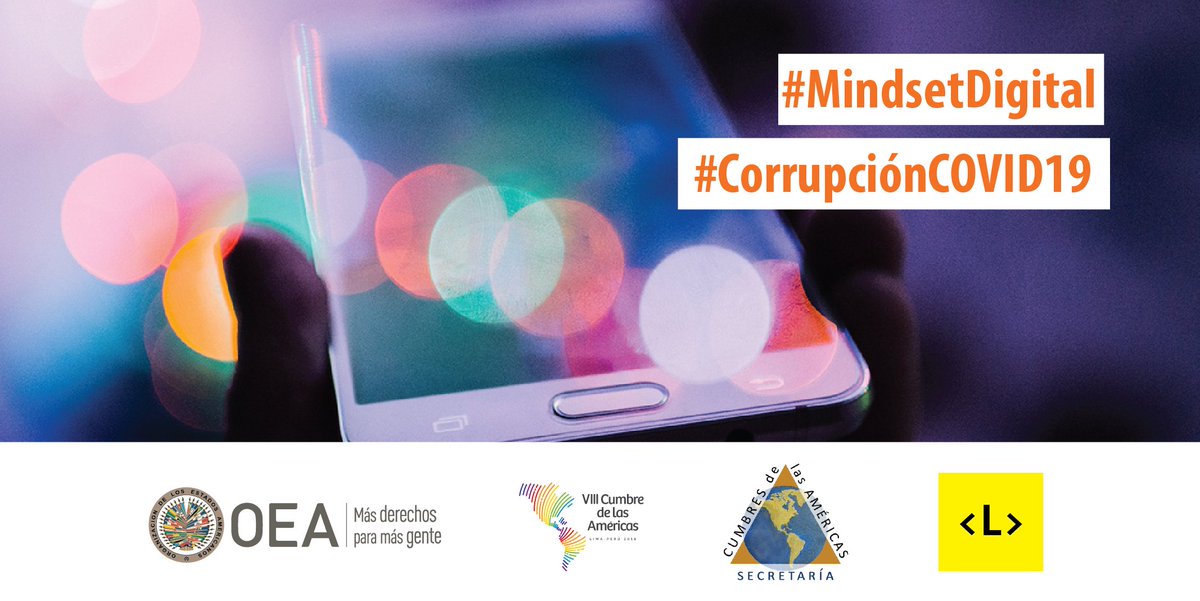 CumbreAmericas's tweet image. ¿Necesitas apoyo para llevar tu iniciativa sobre #CorrupciónCOVID19 a otro nivel? Este curso virtual es para ti. Expande tu #MindsetDigital de la mano de @Laboratoriala y transforma tu idea en un producto viable. 
👉Más info: bit.ly/SASMindsetDigi…