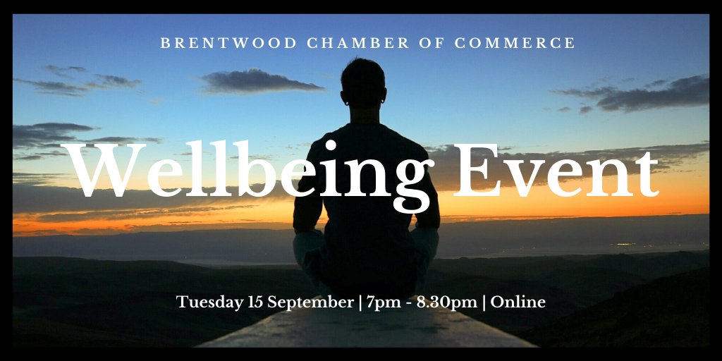 Our next Wellbeing Event is a week tonight - with a presentation from Tasha Thor-Straten, NLP Wellbeing &amp; Personal Development Coach at <a href="/LetsMakeTime1/">Let's Make Time</a>  - “Self care isn’t relaxing in a bath or downing kale smoothies”

Register free &amp; join us via Zoom

➡️ brentwoodchamber.co.uk/event/wellbein…