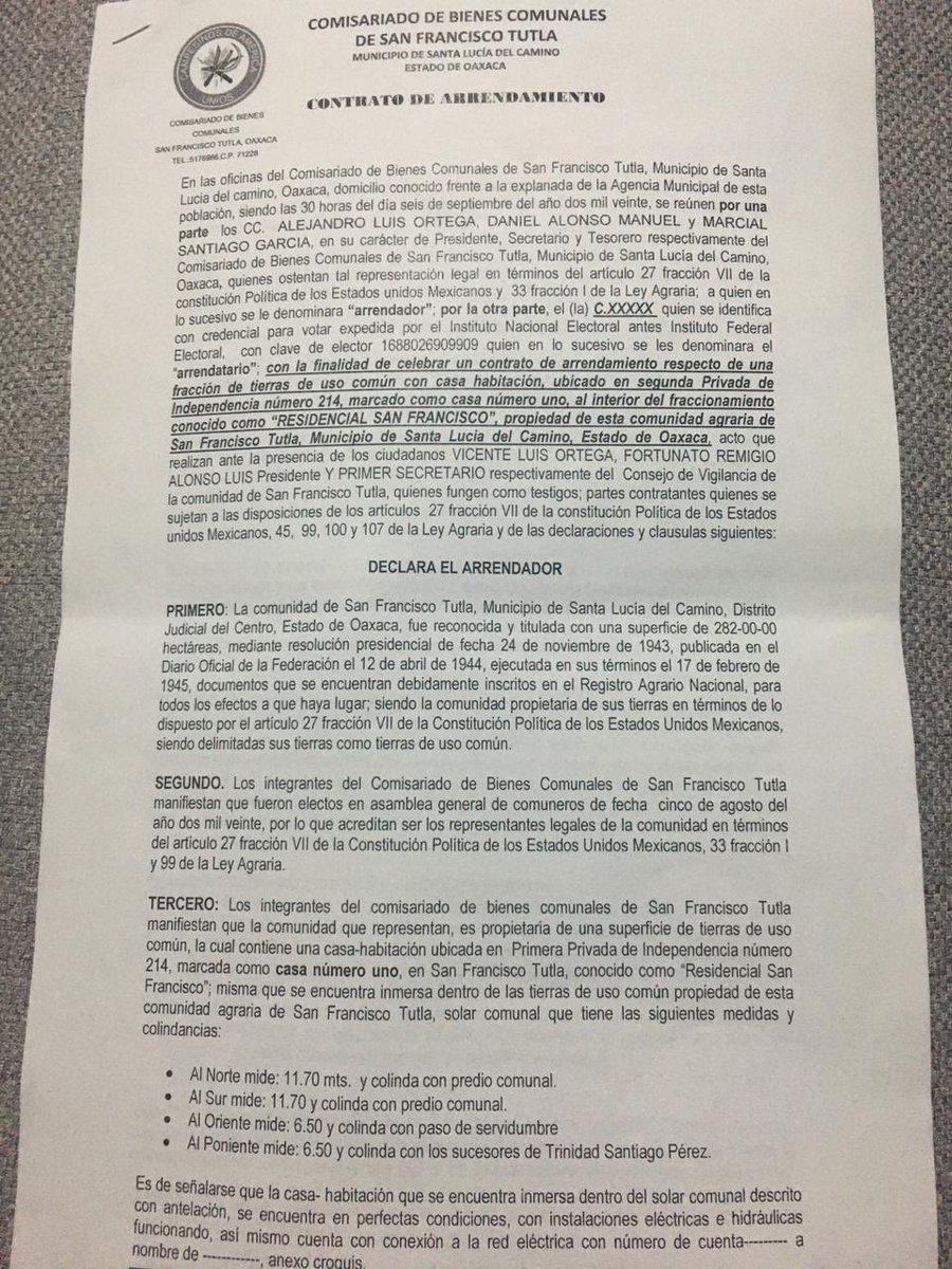 sofyvaldivia's tweet image. 2/2 De $2,500 a $ 3,500, y si nos atrasamos #pagamos de multa $500 más, y #recalcó que ese Residencial no cuenta con agua, hay un #pozo pero ya no tiene agua, todos los que vivimos acá por cuenta propia se #paga pipa de agua, ( 2 pipas mensuales) $400 cada pipa @tsjoaxaca