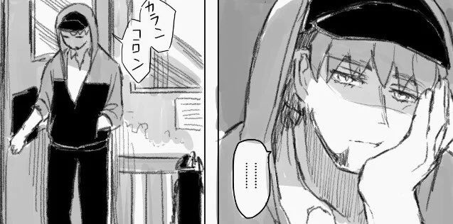 変装のせいでラッパーみたいになってるdnd 