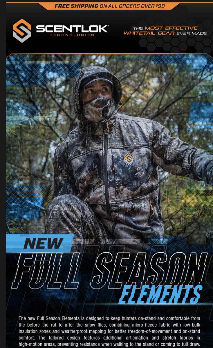 Cant wait to get mine definitely going be a nice suit for all season scentlok.com <a href="/ScentLokTech/">ScentLok</a> #provendeadly #Scentlok