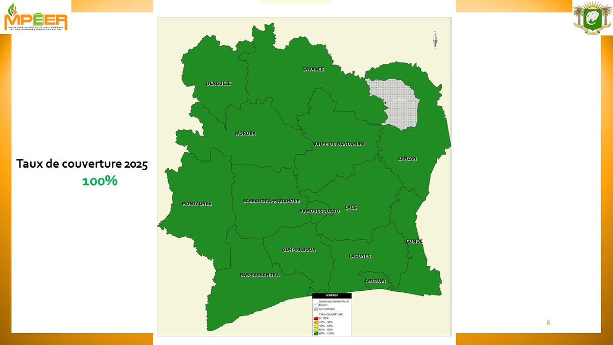 abdu_cisse's tweet photo. Le bien-être des populations est au cœur des préoccupations du Président @AOuattara_PRCI et du @Gouvci. Ainsi à fin 2025, nous prévoyons un taux de couverture de 𝟏𝟎𝟎% 𝐝𝐞 𝐭𝐨𝐮𝐭𝐞𝐬 𝐥𝐞𝐬 𝐥𝐨𝐜𝐚𝐥𝐢𝐭𝐞́𝐬 en #Côte_d_Ivoire.
#MPEER
#UneCoteDivoirePleineDEnergie https://t.co/xonRqnK2xb