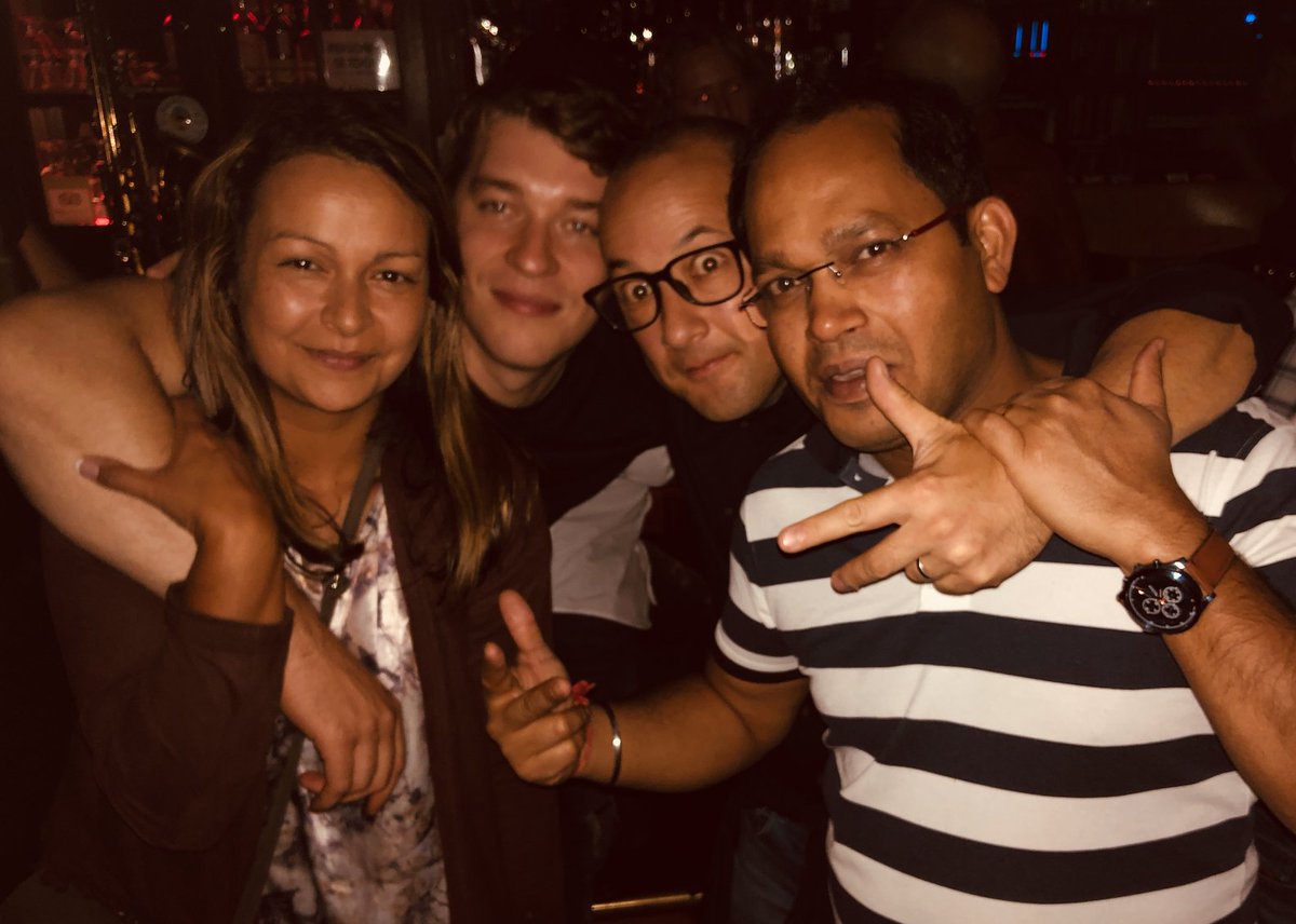 SusieHaldar's tweet photo. Gonna miss our night out @ #BourbonStreet in #Amsterdam this year guys!! @DCheng_AVID @SwarupTSL Dan Bailey &amp; Co. #WeMissIBC @IBCShow https://t.co/apcEm0IolJ