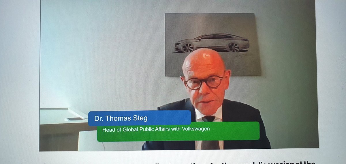 EV ambitions @VWGroup are skyhigh...but will they support more ambitious emission standards for cars in 2030? That’s the key question... #TE30years