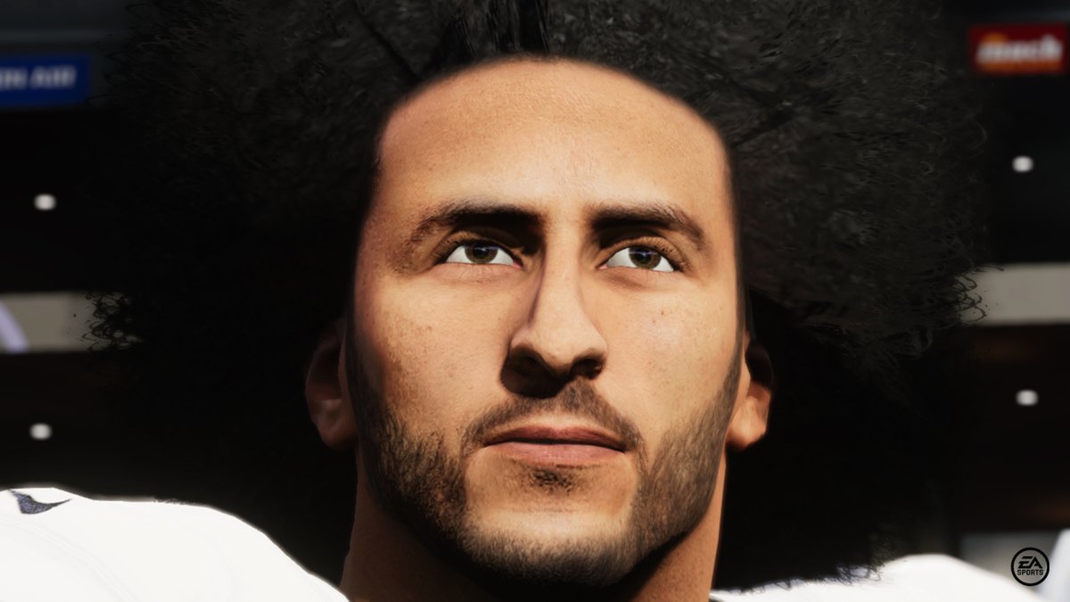 andscape's tweet photo. Colin Kaepernick is now the highest-rated free-agent QB in #Madden21, who gamers can play as a starter on any team in the NFL. https://t.co/RdiG5zKMPg https://t.co/foxcwIyBEE