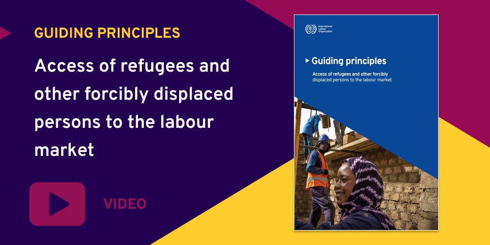 IloProspects's tweet photo. Looking for practical guidance on the application of policy measures to improve #labour market functioning & the protection of nationals as well as #refugees workers in your country?
📘Read the Guiding principles
https://t.co/ZDHsr0hyvI
▶️Watch the video
https://t.co/8qzTtoOANt https://t.co/uZVhKNoAGr
