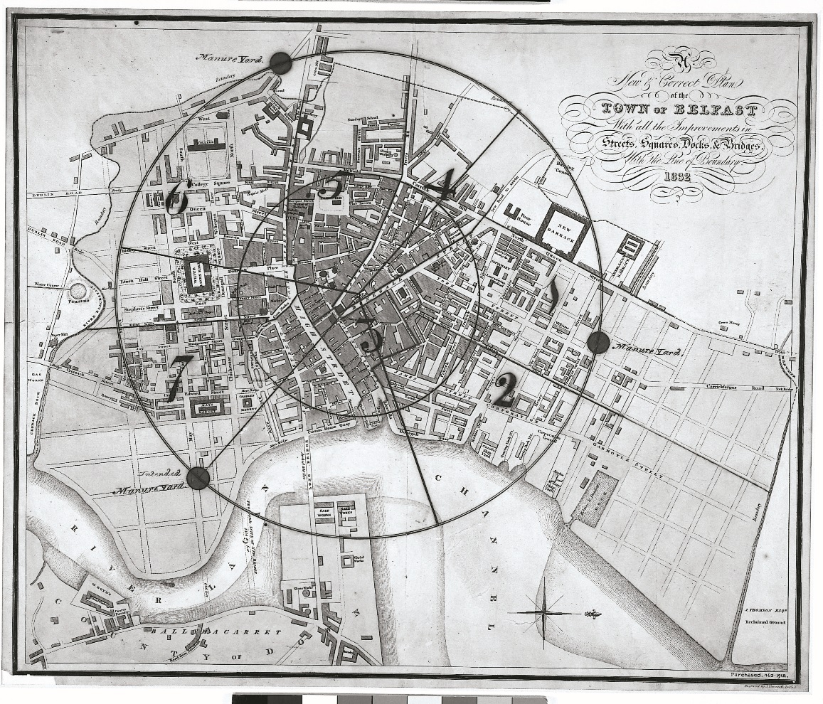 ulsterahs's tweet photo. 1/3👇**Did you know?** Up until the 1700s, the present location of Donegall Place formed part yards and gardens of the Belfast Castle, Sir Arthur Chichester’s fortified House built on top of an earlier Gaelic tower house located to the North at Castle Place. #OpenHeritage #EHODNI https://t.co/ony2L9rdVT