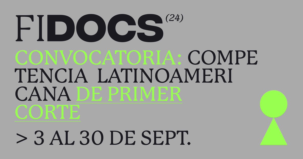 CCDocumental's tweet photo. #Convocatorias | @fidocs tiene abierta su convocatoria para la Competencia Latinoamericana de Primer Corte, para proyectos en etapa de montaje o posproducción de Chile y Latinoamérica. 

🔵Postula hasta el 30 de septiembre vía Festhome. 

Conoce más en ⬇️
https://t.co/E9l694rYzI https://t.co/jEyDDRiCRk