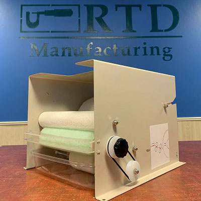 When supply for disinfectant wipes dried up, employees at RTD Manufacturing Inc. saw an opportunity. “The big benefit of a small business is agility,” RTD marketing manager Joe Ramsey-Miller said. spr.ly/6015GqkTJ