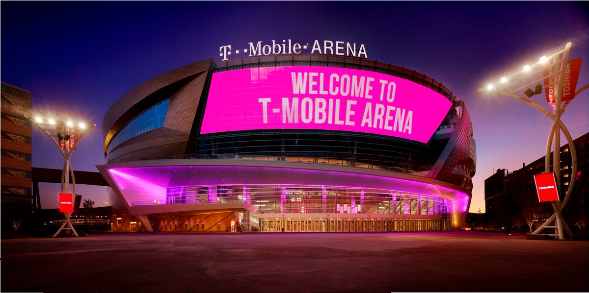 5G is live at <a href="/TMobileArena/">T-Mobile Arena</a>! We lit up both mmW and 600 MHz to provide 5G speed ⚡️and coverage 🗺for visitors and arena operators for years to come. This is AEG’s first 5G-enabled venue globally!