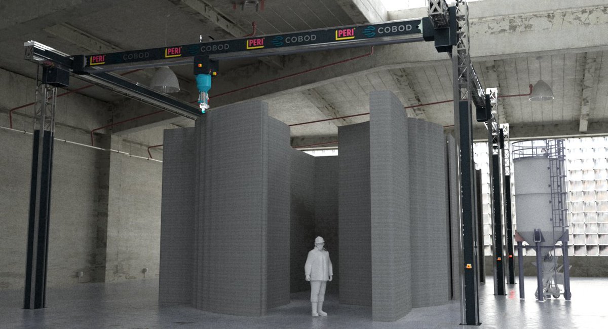 PERIgroup's tweet photo. We firmly believe in the potential of 3D #constructionprinting: The technology is ready for the market. The #PERI team and #BOD2 are ready for the next steps. Be curious — we will keep you updated. 👉  https://t.co/aGdHFNJrZ0 https://t.co/kvzyY4Qzzt