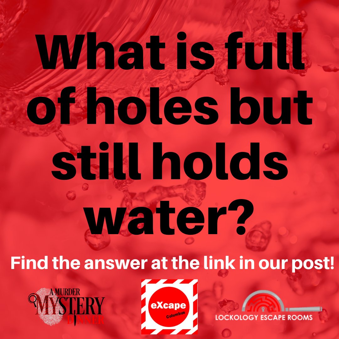 eXcapeColumbus's tweet photo. Happy Tuesday, Riddlers! We threw you a slow one this time...or is it really a curveball? 😘 Check your answer at https://t.co/NWey87SXrw! https://t.co/71O9UkwafZ