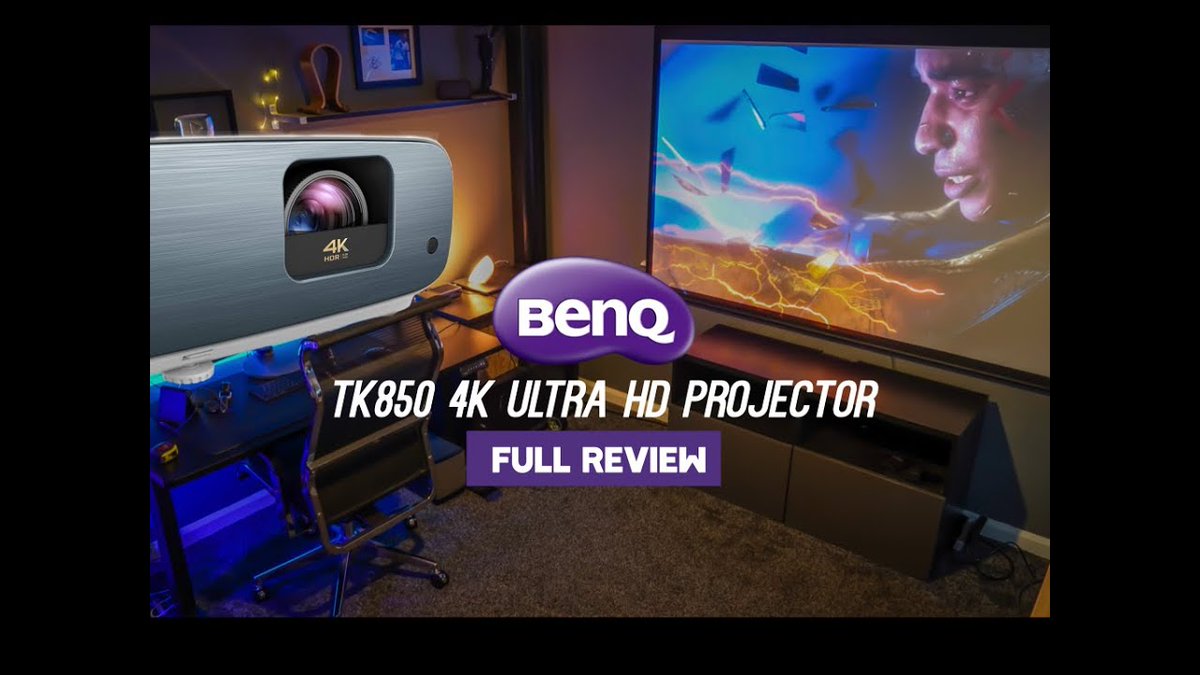 BenQ_UK's tweet photo. "The perfect all round projector" - we'll take that @morethingstech! 🥳️#TK850 #HomeProjector #HomeCinema
https://t.co/6RFCJ56jJZ https://t.co/HiQMD0hGxY