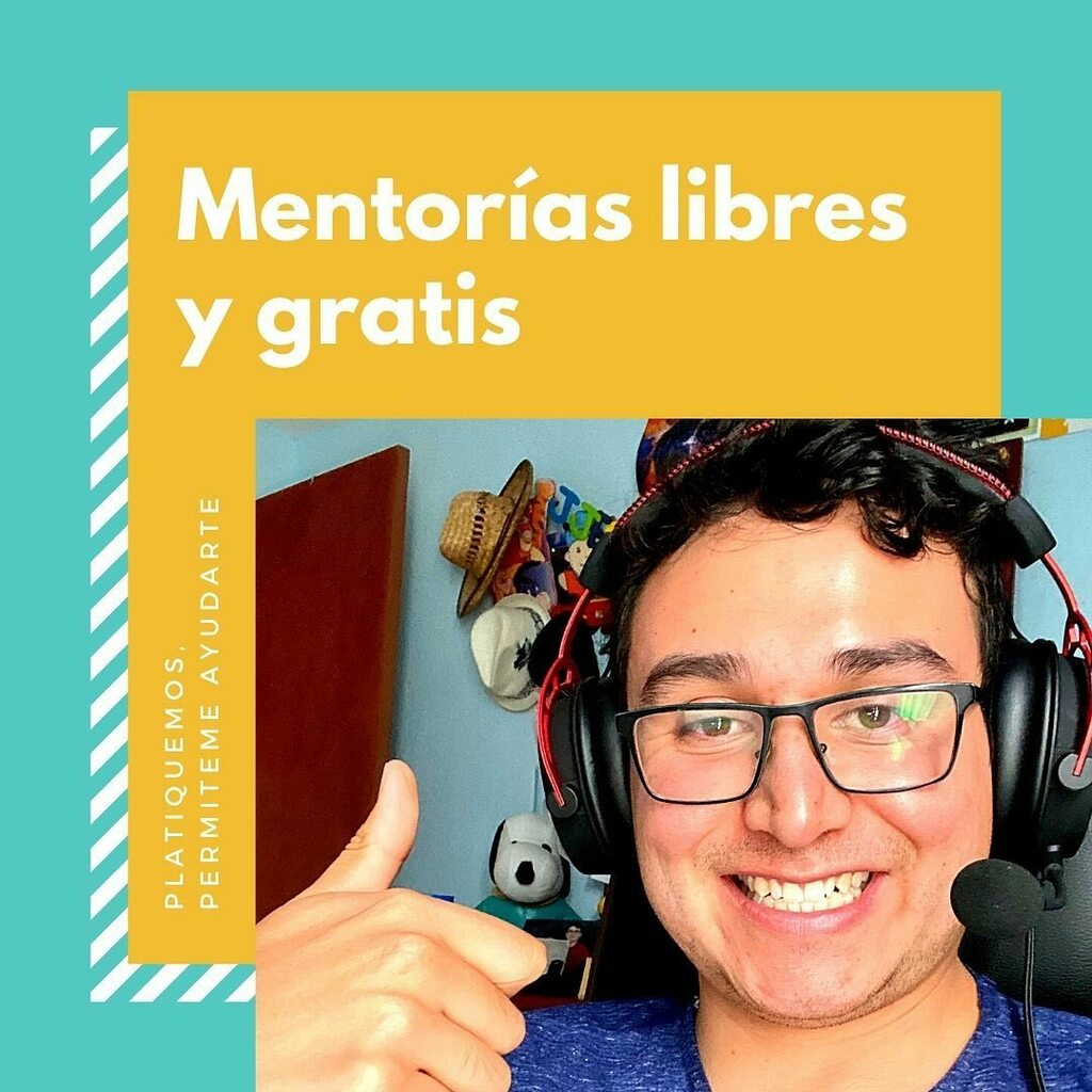 josejesus8's tweet image. Me gusta mucho dar #mentorías, ayudar a establecer #proyectos, #ayudar a que se sienta bien la gente o incluso solo escuchar. Es por ello que estoy donando mi tiempo para quien lo necesite.
Link en mi bio 👆
Para quien necesite sentar las bases o co… instagr.am/p/CE4P-uZnBOF/