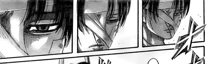 The highlights in his eyes literally dull out when he realizes he needs to let hanji go this is fucking sickening