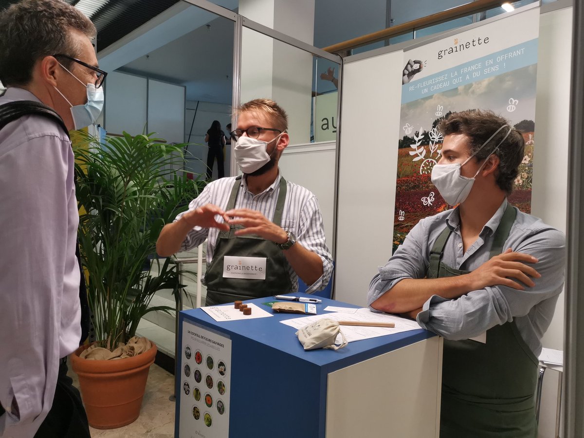 Sur #Produrable2020 nous avons aussi recouvert <a href="/GrainetteFrance/">Grainette</a>. À suivre... Abonnez-vous 👍🌱