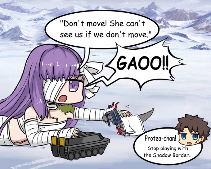 KP recreates a famous movie scene! #FGO 