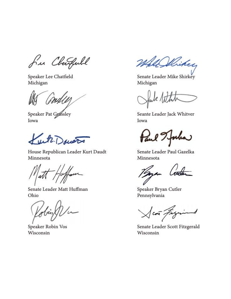 PatGrassley's tweet photo. This morning I joined 9 other leaders from across the Midwest asking the @bigten to reconsider their decision and allow sports to continue safely this fall #LetThemPlay #LetTheB1GPlay #B1GparentsUNITED https://t.co/mcB7qSxxOW
