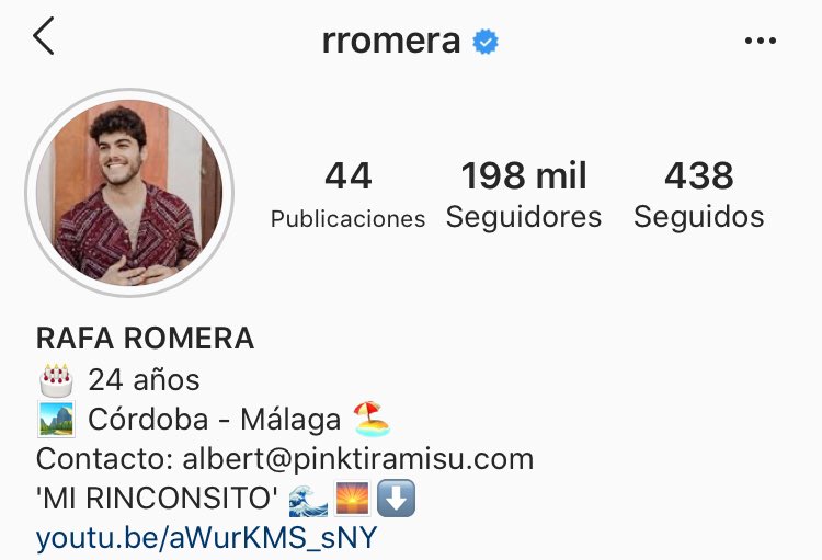 rafarcfoficial's tweet photo. Nuevo usuario en Instagram ‼️❤️ https://t.co/3YuC0HWW3a