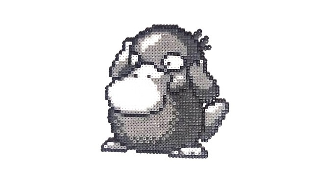 るんるんなけい コダックもコンプリート W アイロンビーズ レトロゲーム ポケモン コダック るんるんなけい コダックもコンプリート W アイロンビーズ レトロゲーム ポケモン コダック