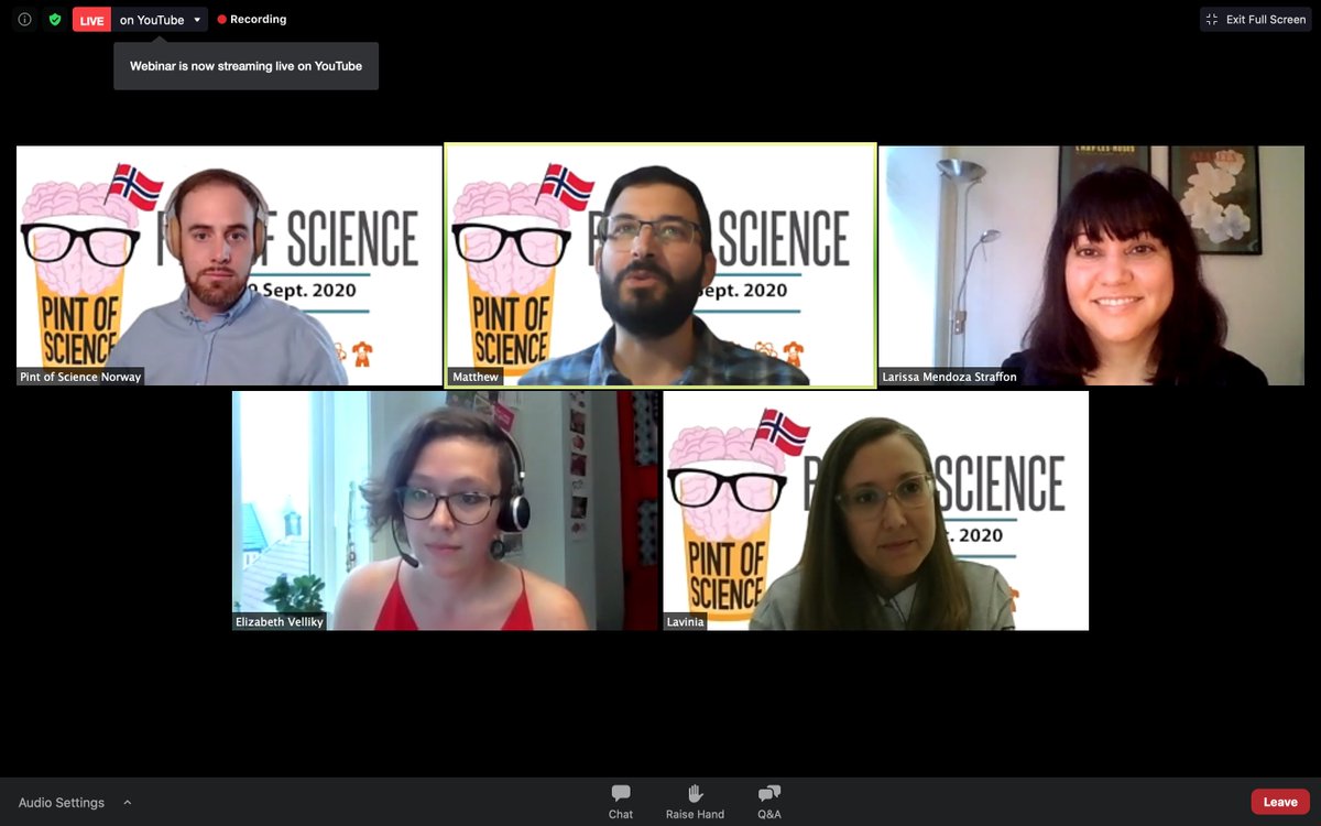 pintofscienceNO's tweet photo. and we are live, day2! If you could not register, find the stream / replay on our Youtube channel at https://t.co/xhTADOxLSG
#pos20 #scicom https://t.co/5EQe7VVDL2