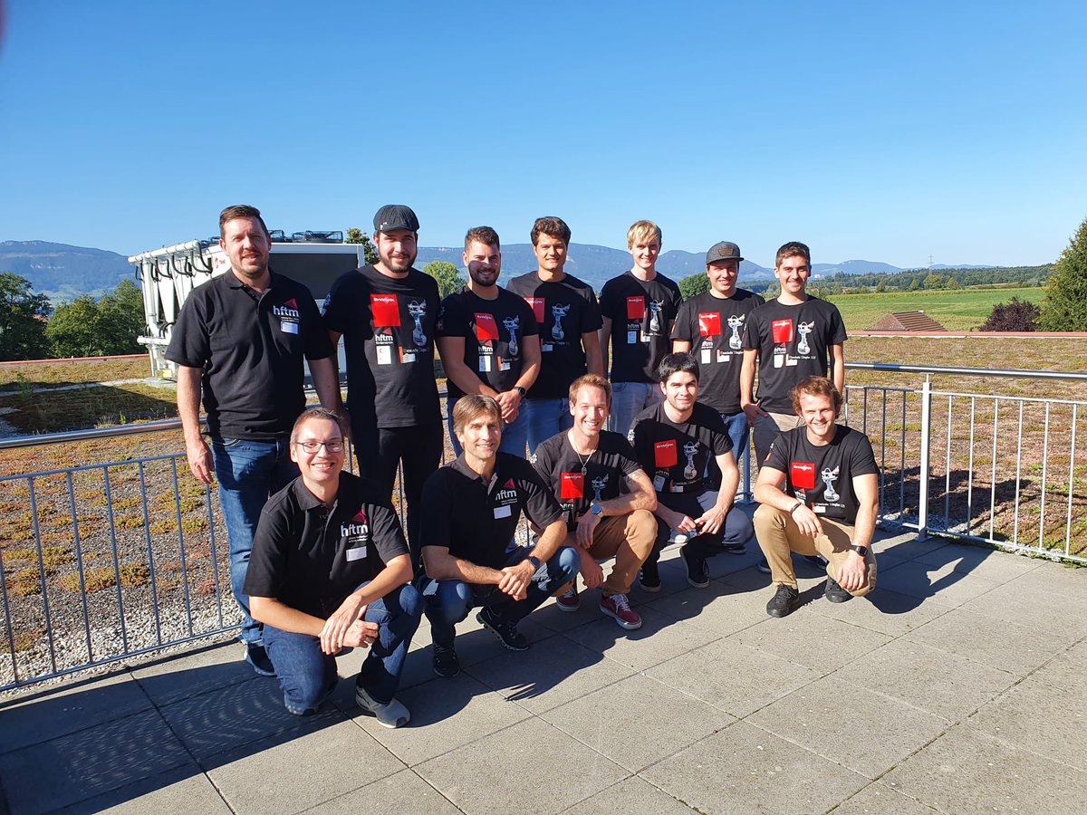 HFTMittelland's tweet photo. Trotz Corona hat das https://t.co/lVHg95R5V0.solidus auch dieses Jahr fleissig am Robotino und seinen Skills gearbeitet. Herzlichen Dank unseren Sponsoren, die unser Team Jahr für Jahr dabei unterstützen! @BystronicMB @SIP_BielBienne @hftmfoerderverein https://t.co/7mvVS0MCee
