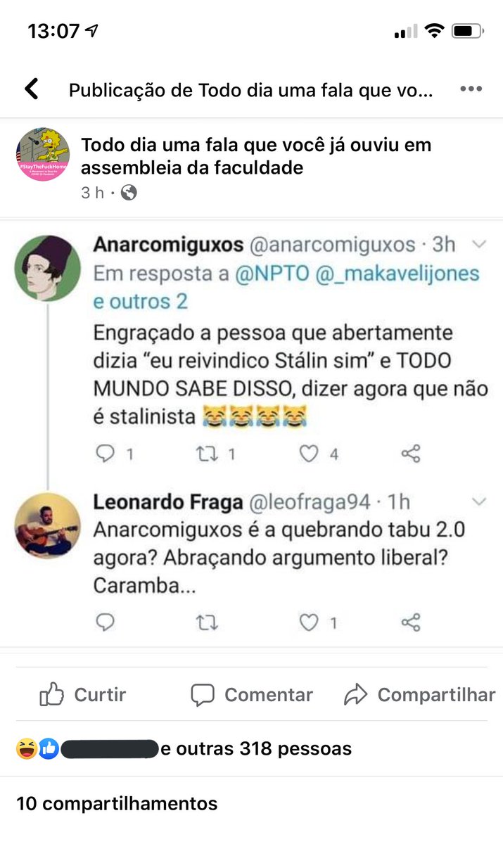 R6Felps's tweet photo. @leofraga94 @anarcomiguxos @NPTO @_makavelijones @marcosvlqueiroz @mgaldino Parabéns, tu conseguiu virar piada pra 300 pessoas ja hahaahhaa q https://t.co/ucyRYxJ0GZ