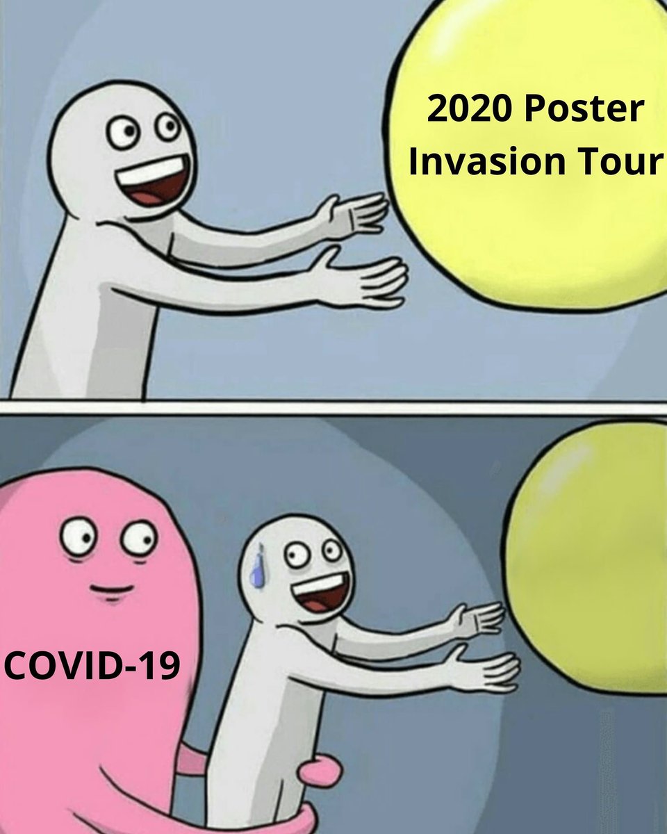 Don't worry we found a way for you to get your art fix 
posterinvasion.shop