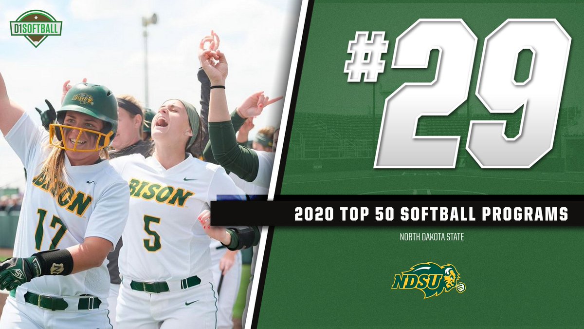 D1Softball's tweet photo. πππππ
πππππ πππ ππ ππππππππ
No. 29 - North Dakota State
With nine postseason appearances, the @NDSUsoftball program has dominated conference play under head coach Darren Mueller.
Top 50 Countdown: https://t.co/pANa9msSw4 https://t.co/RKen5ixNUs