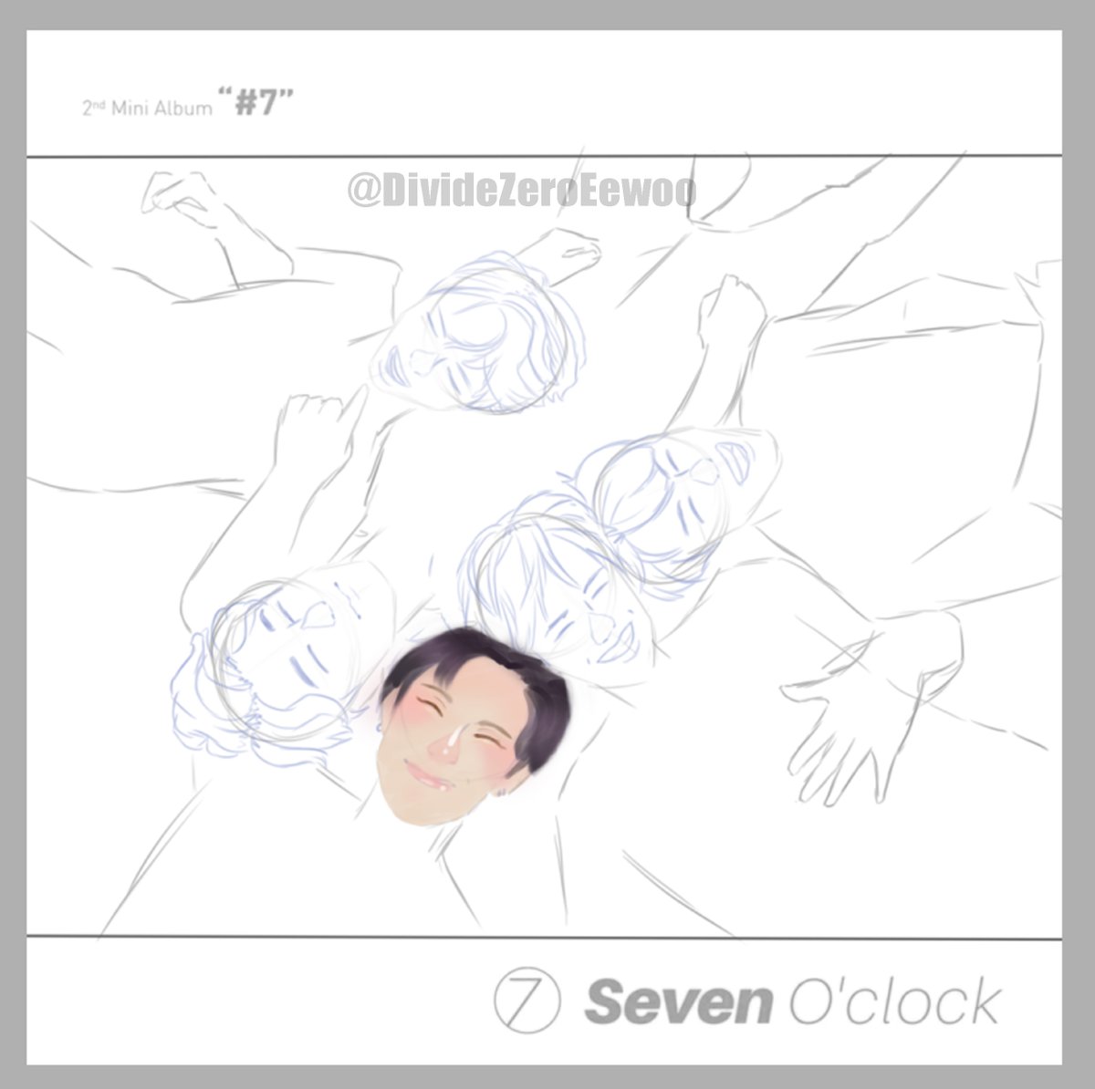 SparkleBelle80's tweet photo. The way my daughter just picks up a graphics tablet and does this in the time is takes me to cook a quick dinner because she was bored! 😍👏
I wish I had the skills! 🥺
@7OC_official @DivideZeroEewoo 
#WIP #FanArt #7OC #7album #digitalart https://t.co/d57qA70nL2