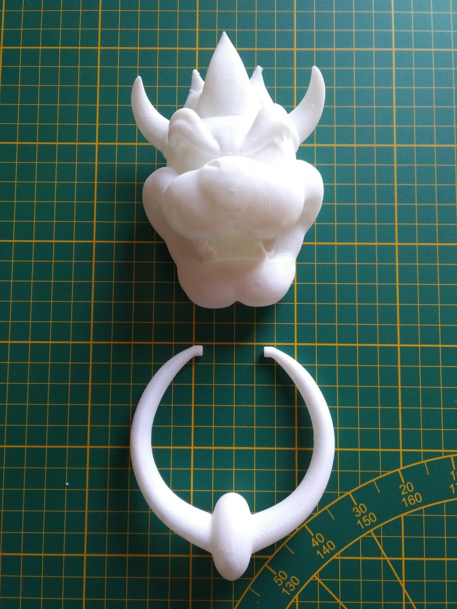 ShigeryuInsider's tweet photo. Bowser Doorknocker #3Dprinting #painting #Nintendo https://t.co/G46e6sXHt8