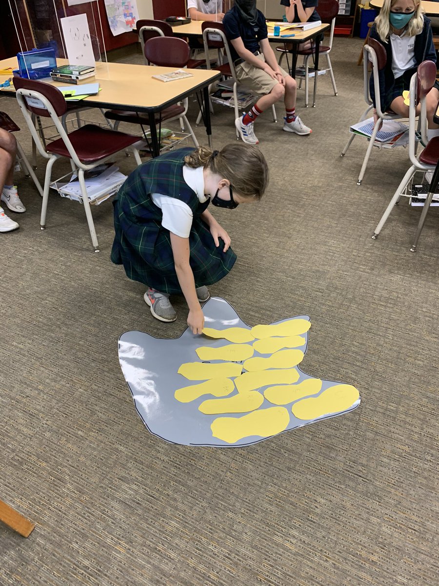 laurenkane_ILC's tweet image. Just HOW big were the dinosaurs? Measuring, comparing, predicting and estimating footprints. #trinitylearns