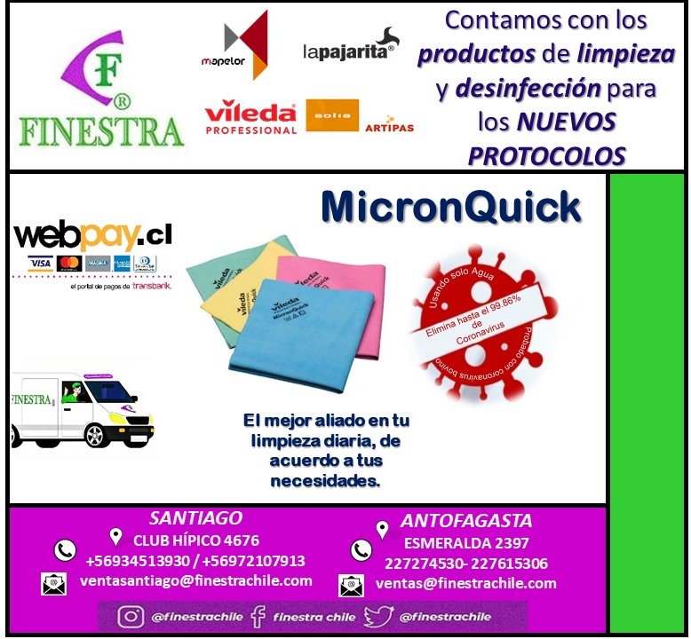 FinestraChile's tweet photo. En #Santiago y #Antofagasta tenemos para ti #MicroQuick con certificación en un 99% de efectividad para eliminar COVID con solo agua #Finestra #ViledaProfessional acorde a los nuevos tiempos. 🏠 ¡Más Calidad y Mejor Precio! Cuida tus manos! 👏☺💦 Comunícate con nosotros 📲 https://t.co/ctrhBQIAFu