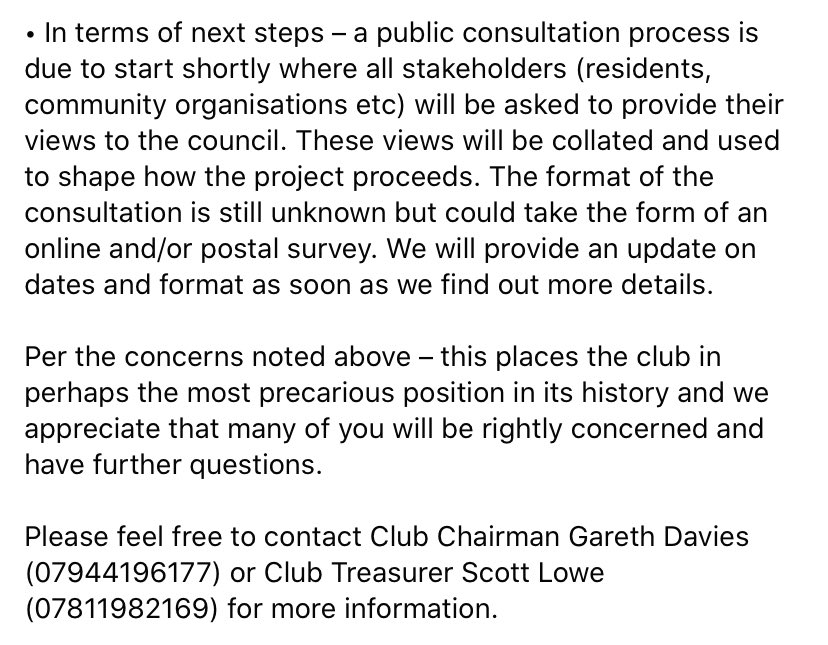 CLUB UPDATE - Proposed expansion of Trinity Fields School (1 of 2)
