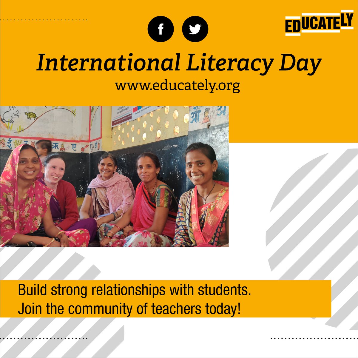 EducatelyOrg's tweet photo. Educately helps you understand the adolescents in your school and family better and support them as they transition to adulthood. Log on now! https://t.co/bVexgQHZzG #InternationalLiteracyDay #Educately #Education #literacy #EducationForAll https://t.co/0O8OIInK6r