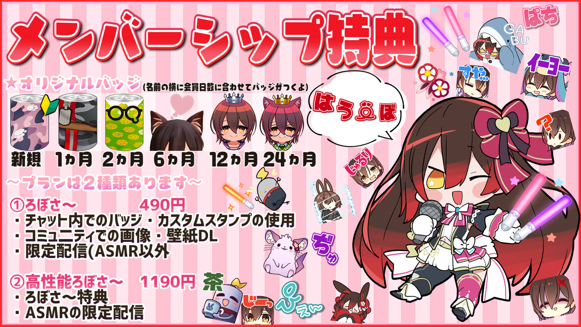 ロボ子さん🤖ホロライブ0期生！誕生日記念グッズ販売中🎉 on X
