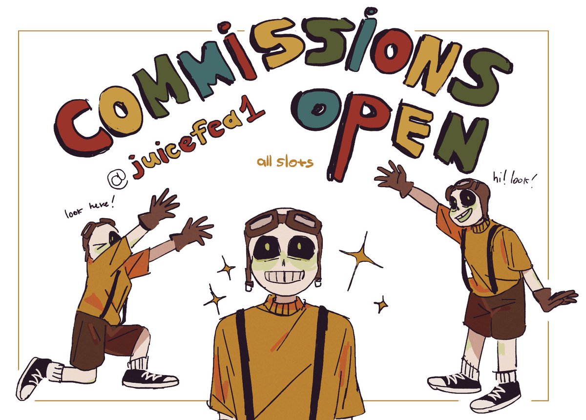 juicefea1's tweet photo. it`s here! commissions open again!
now i need money for something expensive so this post maybe last longer~ 
p.s please try to tell me as much as possible about what you want! this will make my work better🧡 https://t.co/3n5wPTMx13