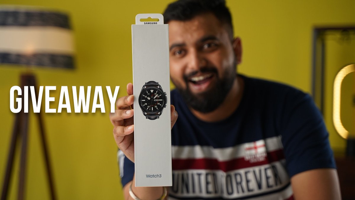 🔥 GIVEAWAY Alert! #Retweet

➤ Prize: Samsung Galaxy Watch 3!

➤ How to enter: 

STEP 1: Retweet this tweet 
STEP 2: FOLLOW US (<a href="/beebomco/">Beebom</a>)

We’ll be choosing a random follower as the winner on 18th September, on Instagram Live. Game on!