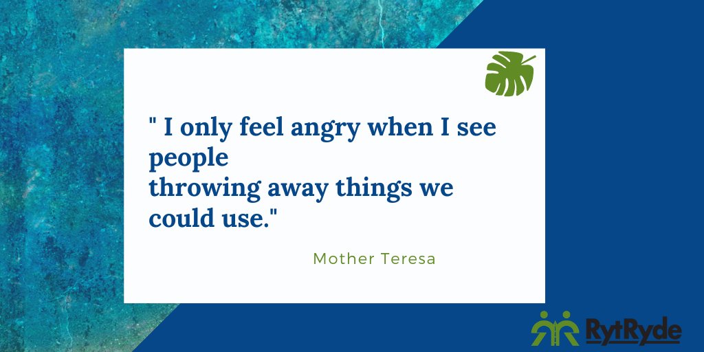 Let's work together for a better environment.  
#environment #MotherTeresa #quote