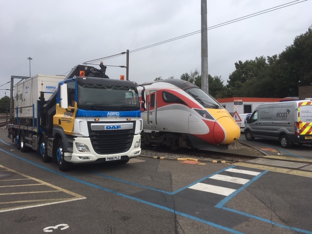 AbirdHire's tweet photo. The team were busy in #London providing backup power solutions to one of London's busiest railway maintenance depots. We deliver the #power you need, wherever and whenever you need it, find out more here: https://t.co/S0i02nDpnr https://t.co/k375RV4uYw