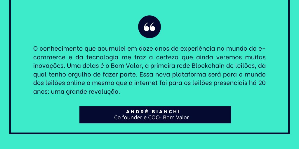 bomvalor's tweet photo. #bomvalor #blockchain #blockchaintechnology #technology #tecnologia #inovacao #gestao #empreendedorismo #leilao #leilaoonline #plataforma #solucaodigital https://t.co/PNwVCkRn4j