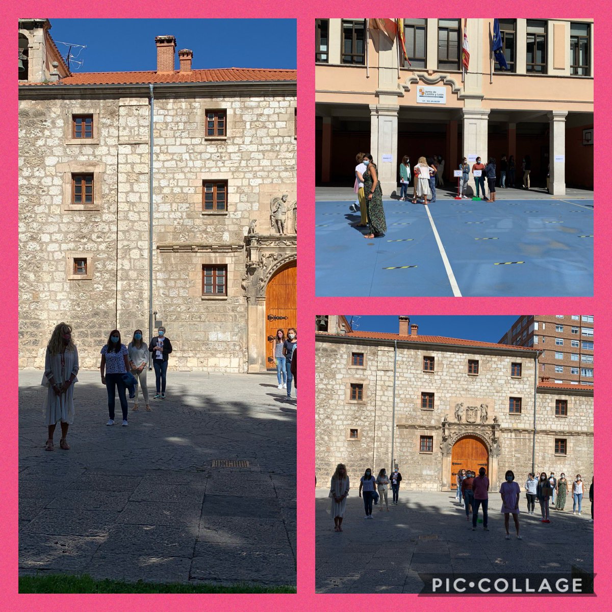 ceiprioarlanzon's tweet photo. 3,2,1.. En Marcha! 🏃🏼‍♀️ L@s profes del @ceiprioarlanzon preparando las entradas y salidas para la #VueltaAlCole2020 .. Deseando veros! 🧒 👧🏽 @educacyl #VueltaAlColeSegura #comenzamos https://t.co/q2WkSt79zo